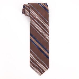 70s wide striped neck tie 1970s vintage